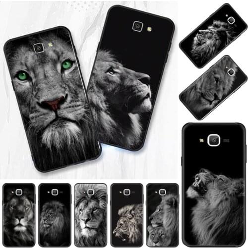 Animals The Lion Phone Case For Samsung Galaxy J2 J4 J5 J6 J7 J8 2016 2017 2018 Prime Pro plus Neo duo