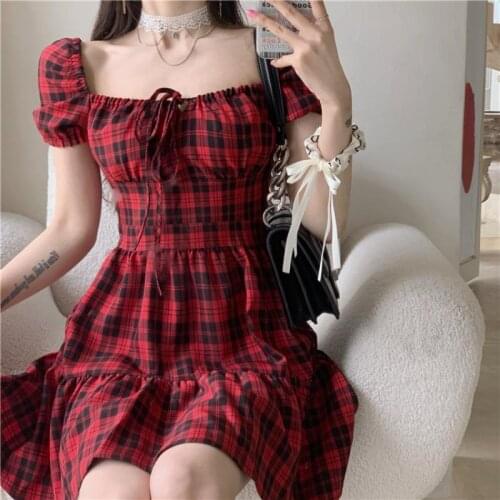 Houzhou Red Summer Dresses