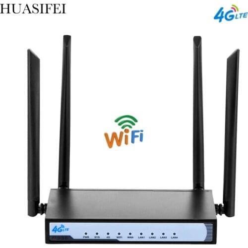 HUASIFEI 4g wifi router industrial grade router 4g sim card extender powerful Wifi signal router 300mbps wireless WiFI router