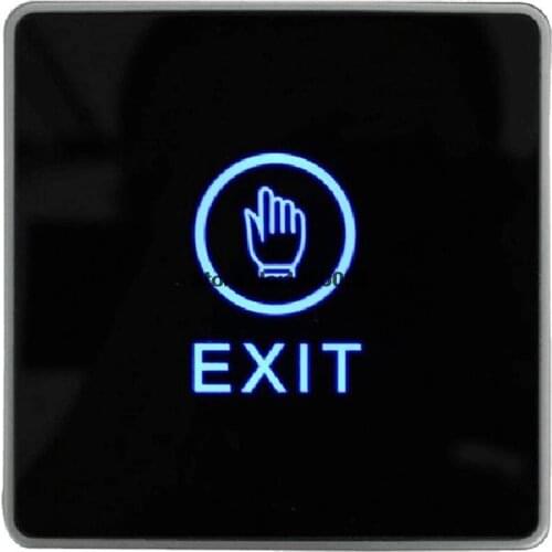 Infrared Push Touch Door Release Exit Button Suitable for Access Control Security Protection
