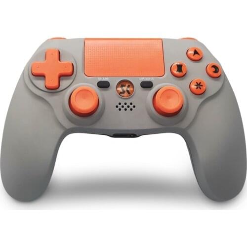 K ISHAKO Gaming Joystick Dual Vibration Remote Control PS4 Wireless Gamepad For Sony Playstation With Audio Jack