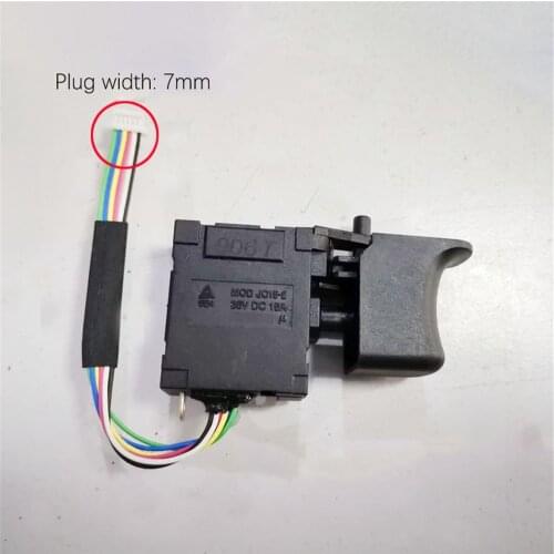 MODEL: JC15-2 Electric Wrench Switch 36V DC 15A Brushless Switch Replacement Repair Parts