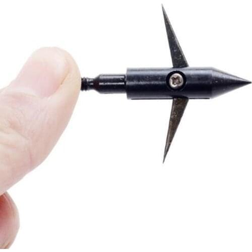 3/6/9 pcs Bow Fishing Arrowhead 150 Grains 4.6cm Of Length Arrow Tips Arrowheads Fixed Blade Movable Blade For Archery Accessori