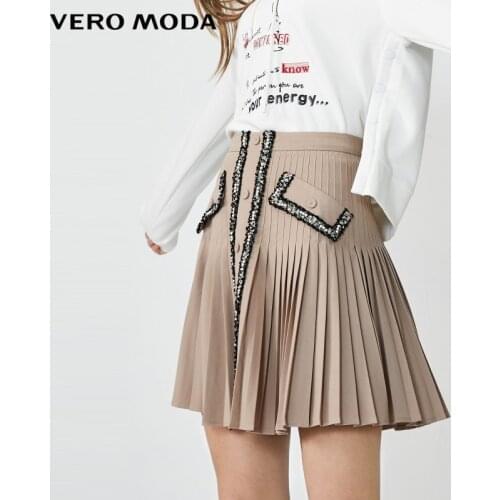 Vero Moda High Waist Pleated Mini Skirt |320116526