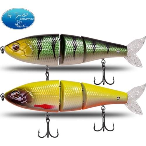 Slow sinking swimbaits floating fishing lure jointed baits for pike bass 180mm 7.2"CF LURE SaltwaterSwimbait Fishing Lure