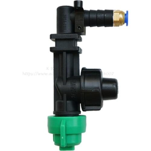 DIY UAV high pressure atomizing nozzle single and double connection pipe quick release nozzle for agricultural spray drone