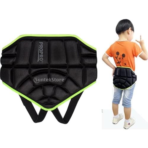 Protection Hip,3D Padded Shorts Breathable Protective Gear for Children Ski Skate Snowboard Kids 3D Padded Hip Protective Short