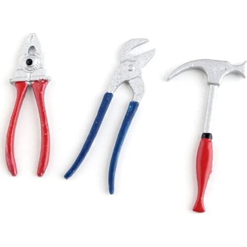 10pcs 11X50MM Resin tool Pliers tongs hammer charms kawaii cabochon jewelry making accessories DIY pendants handmade ornament