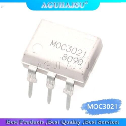 10PCS MOC3021 DIP6 DIP new and original IC