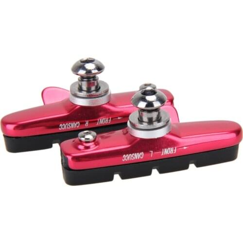 2PCS Mi.XIM MTB Mountain Road Bicycle Cycling Folding Bike V Brake Pads Holder Rubber Blocks C Clamp Durable Parts