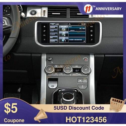 Android 10.0 8+128G For Land Range Rover Evoque L538 2011+ Car GPS Navigation Headunit Multimedia Player Auto Stereo Radio Music