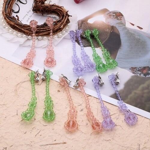 Long Beaded Earrings Party-Jewelry Personality New Designs