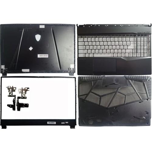 For MSI GP65 GE65 GL65 Rear Lid TOP case laptop LCD Back Cover/ laptop LCD Bezel Cover/Palmrest COVER/Bottom case/LCD Hinges L&R