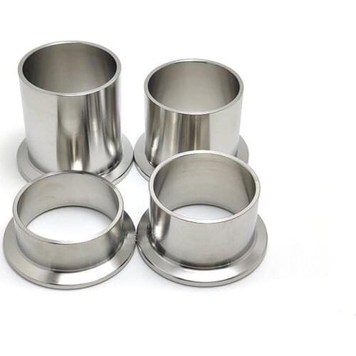 KF10 KF16 KF25 KF40 KF50 20mm Length 304 Stainless Steel KF Vacuum Chuck Pipe Connector Tri Clamp Ferrule Flange Fitting Joint