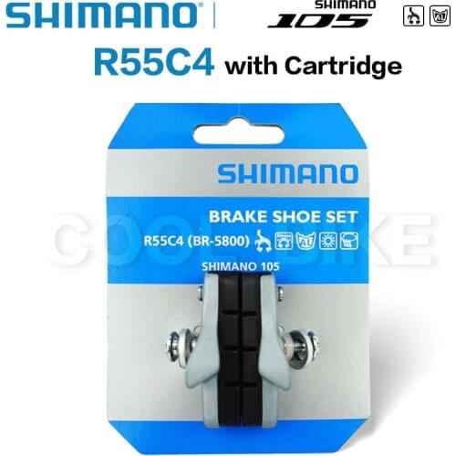 SHIMANO Ultegra 105 R55C4 road bike bicycle Sleeve type brake block for BR-5800,BR5700,BR5600,BR-5501,BR-5500,BR-R650,BR-R600