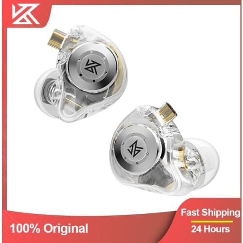 KZ EDX Pro Headset In Ear Metal HIFI Bass Sport Wired Earphones With Microphone Noise Cancelling Monitor Earbuds Headphones