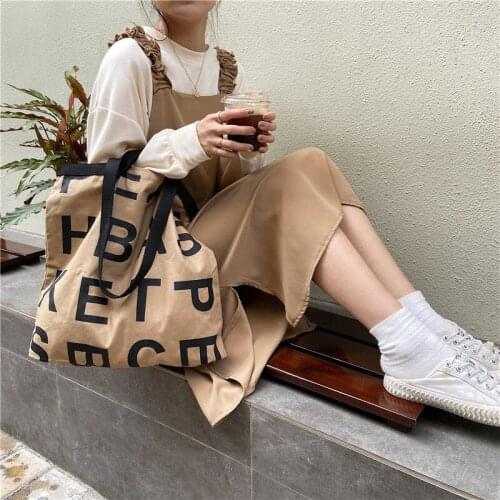 Fashion Carry Shopping Bags Foldable Tote Handbag Reusable Eco-Friendly for Groceries Books Portable Gifts to Young Girls Women