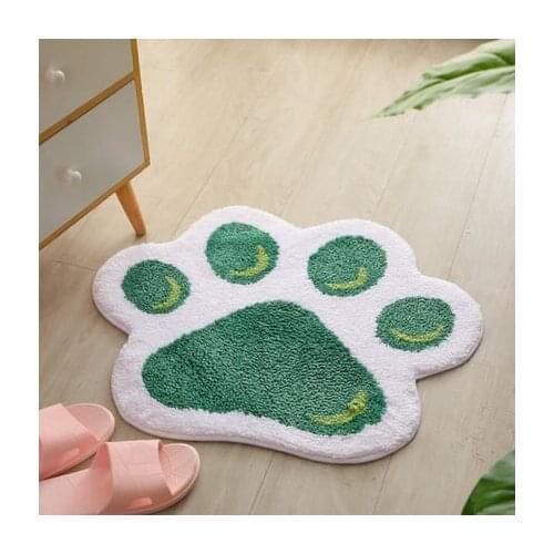 Cartoon Big Foot Soft Carpet Home Door Rug Non-Slip Wear-Resistant Kitchen Color Mat