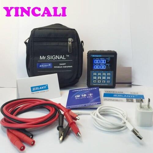 Newly 4-20mA Signal generator MR2.0TFTPRO+ Generator Calibration Current Voltage PT100 Thermocouple Signal Pressure Transmitter