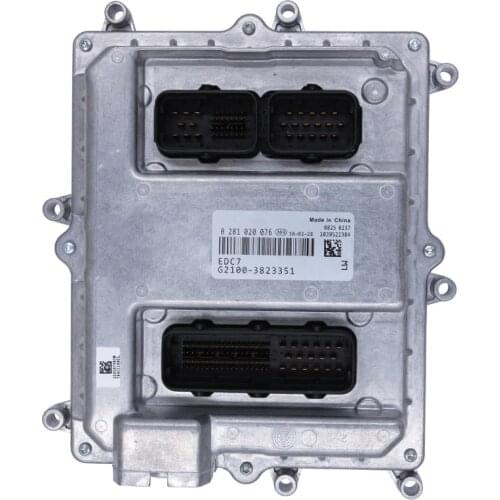 New Engine Computer Board EDC7 ECU Plug Connector For Bosch Yuchai 0281020076 G2100-3823351