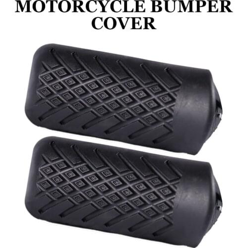 1 Pair 32MM Engine Guards Rubber Anchors Peg Road Crash Bar Knee Legs Protector Cover For Harley XG 500 750 XL883 XL1200 X48