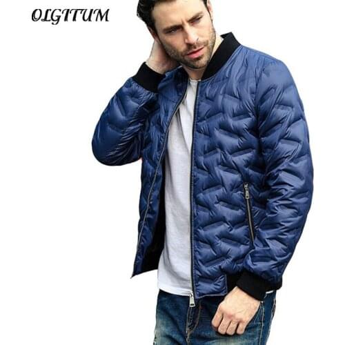 S-5XL 2019 New Brand Casual Winter Jacket 90% Duck Down Ultralight Slim Stand-Collar Jacket For Men Plus Size Warm Down Parka