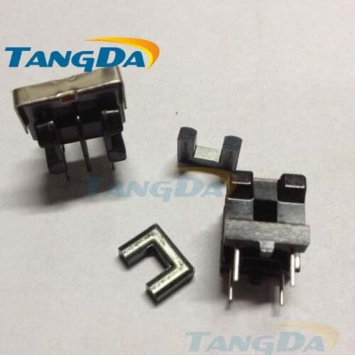 Tangda UF9.8 core UF Bobbin magnetic core + skeleton 2+2 pin Transformers horizontal DIP UU9.8