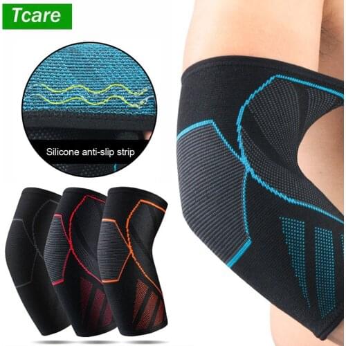 1Pair Elbow Sleeve Pad Elbow Brace Compression Support for Tendonitis Tennis Basketball Elbow Protector Reduce Elbow Pain