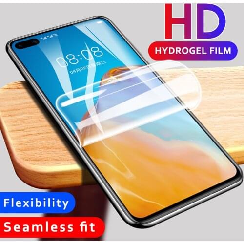 Protective on honor v30 pro v20 v10 Hydrogel Film for huawei view v 10 20 30 screen protector view20 view30 view10 Not Glass