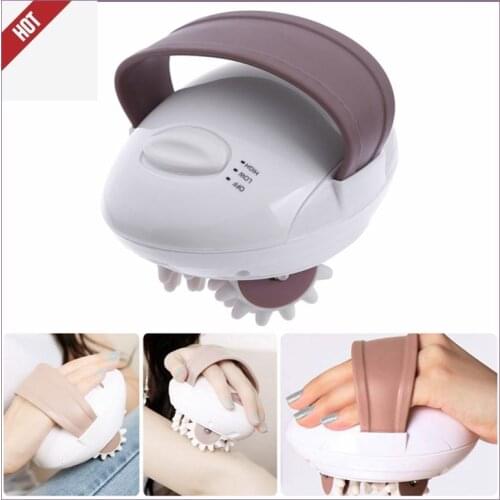 3D Electric Full Body Slimmer Massager Weight Loss Roller Cellulite Massage Device Fat Burner Spa Machine Face Lift Tool