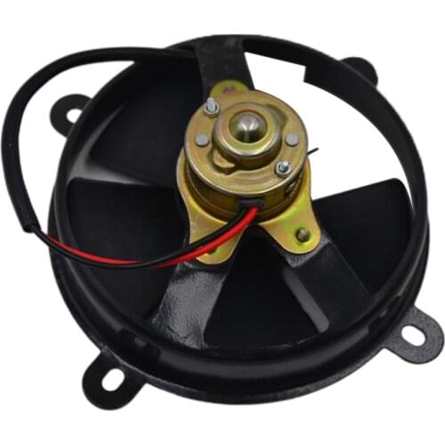 6in 5-blade 12V Engine Radiator Cooling Fan Assembly Universal For 150cc ATV