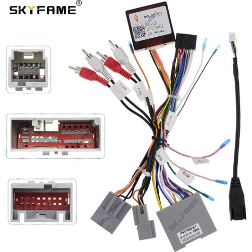 SKYFAME Car Wiring Cable Adapter Canbus For Ford Explorer Escape Edge Expedition Mustang Lincoln Navigator MKX Chevrolet Blazer