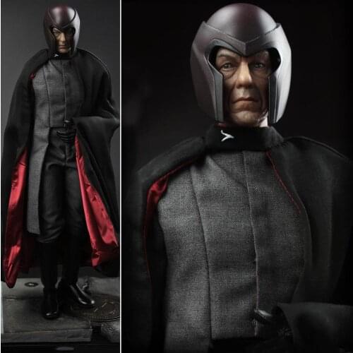 CGL TOYS MF02 1/6 Scale Full Set Male Figure Mens Police Mutant Magneto Elder 12-inch Action Figure Model for Fans