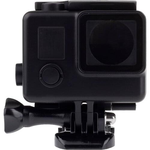Black Waterproof Housings Case for GoPro Hero 4 Black Action Camera Underwater Housings Case for Go Pro Accessories