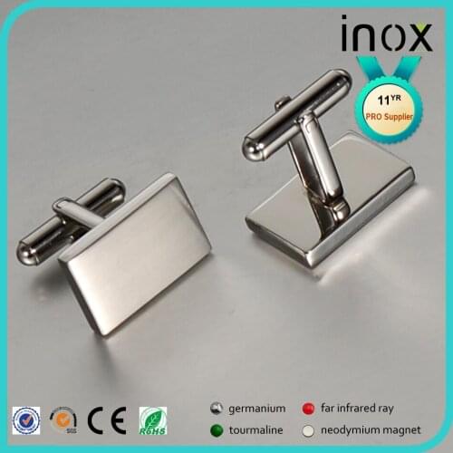 Inox Jewelry French Shirt Fashion Cufflinks for Mens Brand Cuff links Buttons High Quality Free Shipping