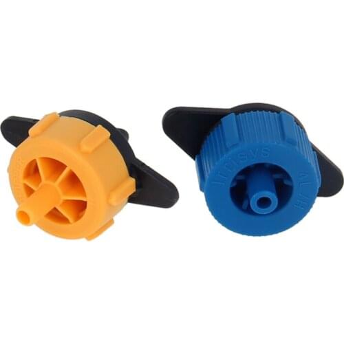 15/25/50Pcs Pressure Compensation Dripper Quick-Plug Plastic Total Length 15mm Overall Diameter 12mm Nozzle Diameter 4mm