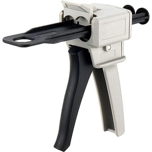 50ml Glue Guns Two Component AB Epoxy Sealant Glue Applicator Glue Adhensive Squeeze Manual Guns Dispenser Mixed 1:1