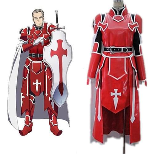 Anime Sword Art Online SAO Heathcliff cosplay costume Custom-made