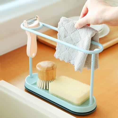 Kitchen cloth rack, hanging sink, sponge rack, bathroom rack, detachable cloth rack, 1 piece
