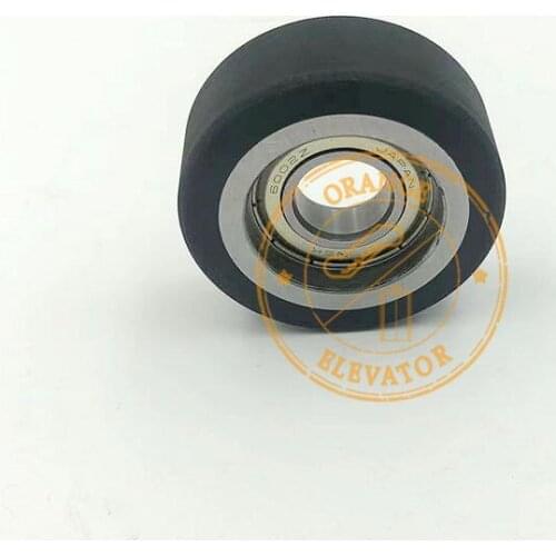 Elevator high-speed ladder guide shoe wheel 50*18*6002 Roller OD50mm W18mm Bearing 6002