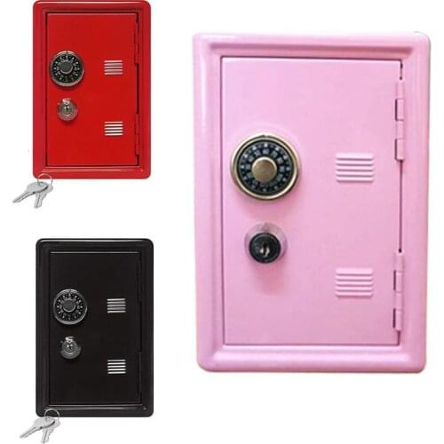 Mini Atm Money Box Creative Piggy Bank Password Digital Coins Cash Deposit Children Security Saving Safe Box Best New Year Gift