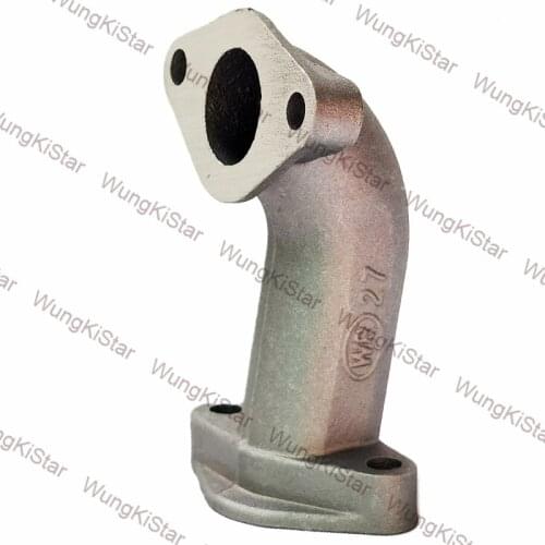 New PZ19 19MM Carburator Intake Pipe Manifold For Motorcycle 50cc 70cc 90cc 110cc 125cc Pit Dirt Bike ATV Quad Z50 JH70 Go Kart