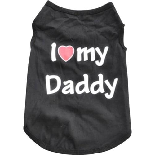 PHeart Small Dog Clothes Spring T-shirt Soft Dogs Clothes Pet Cat Clothing Summer Shirt Casual Coats For Small Pets P