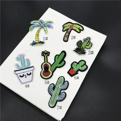 Wholesale 20pcs Embroidered Sewing On Patch Iron-On Patch Stickers For Clothes Sewing Fabric Applique Supplies YH184