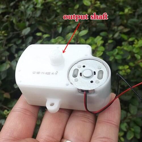 300 DC geared motor, DC9V DC motor, positive and negative motor for toy model DIY