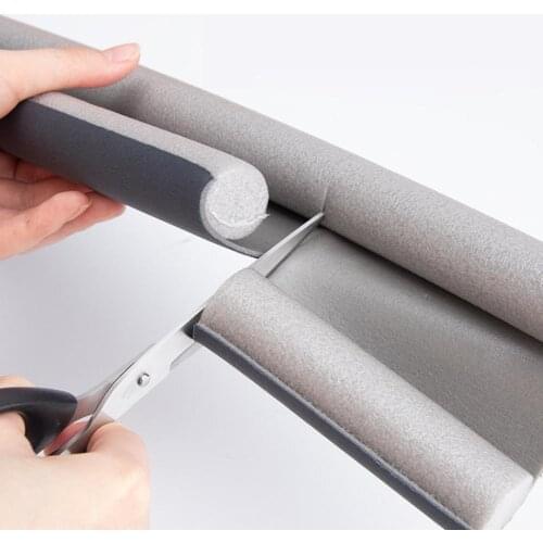 Self-adhesive Door Bottom Sealing Strip Soundproof Strip Sticker Dustproof And Windshield Windproof Door Window Anti-theft L0E9