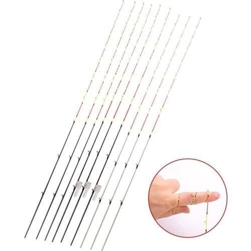 Thousand Fishing Raft Rod LED Luminous Rod Slightly All Titanium Alloy Semi Titanium Fishing Support pesca удочка для рыбалки WH