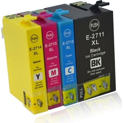 Vilaxh T2711 T2712 T2713 T2714 Ink Cartridge for Epson WorkForce WF7110 WF7610 WF7620 WF3620 WF3820 WF3640 3640D 7110DTW 7610DWF