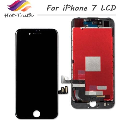 Hot-Truth 5PCS/LOT For iPhone 7 LCD Display Touch Screen Digitizer Complete Digitizer Assembly AAA Quailty 4.7 inch LCD