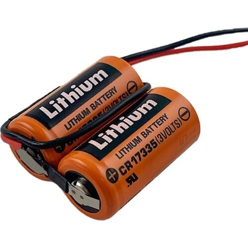 2/CR17335 CR17335 PLC controller Water/Electricity/Gas meter Battery CR17335E-R 2/3A 3V Lithium Battery for SANYO made in Japan
